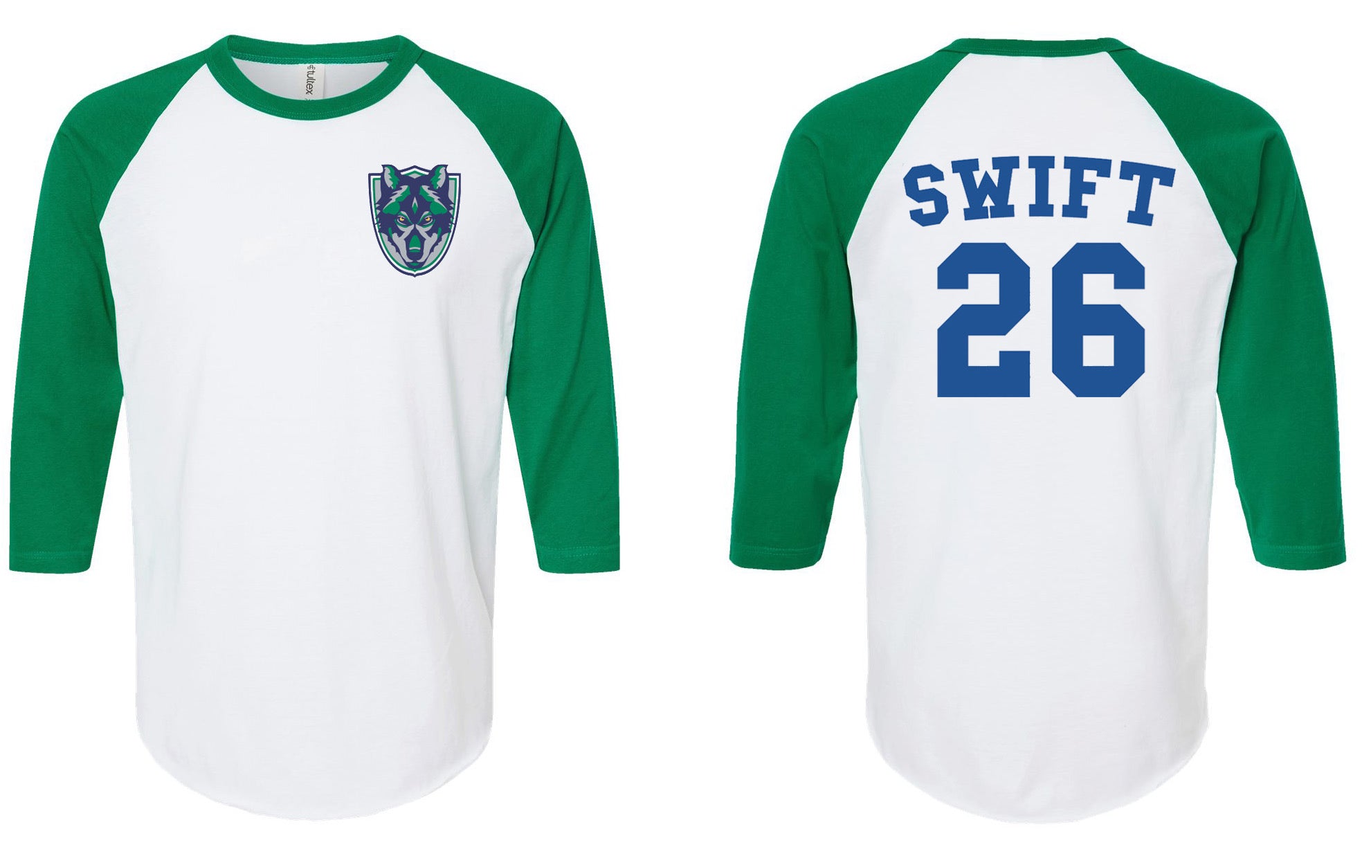 Unisex Fine Jersey Taglan T-shirt
